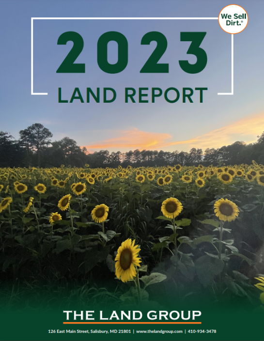 Picture of the 2023 Land Report PDF.