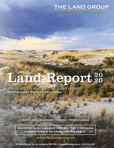 the land report cover of the land report