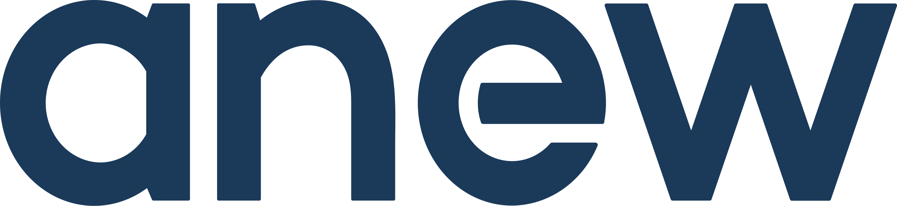 a black and blue logo with the words we are one on it