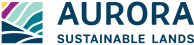 the logo for the aurora and the logo for the australian landscape