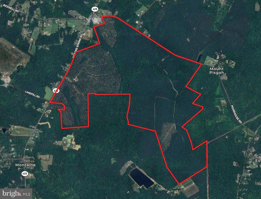 a map of the area