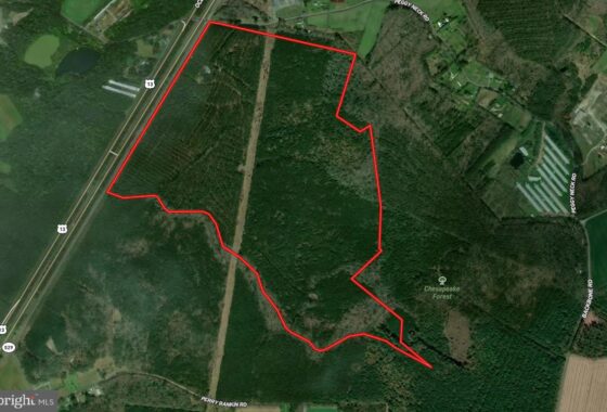 a map of the area