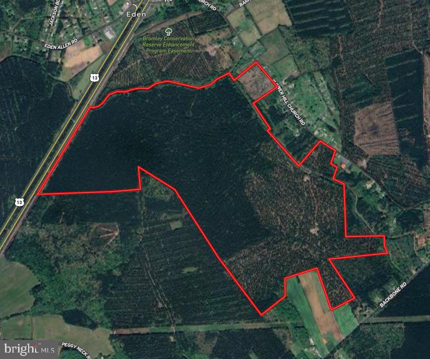 a map of the area