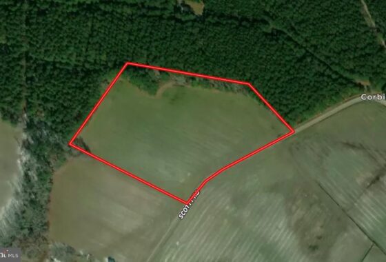a map showing the location of the property